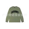 Unisex Heavyweight Cotton Long Sleeve Crewneck Sweatshirt Casual Wear Oversized Fit 300-350gsm