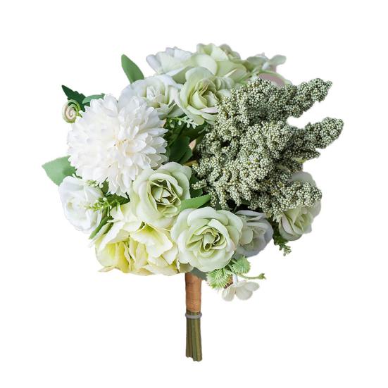 1Bouquest Artificial Flower DIY Bridal Wedding Party Home Festival Decoration