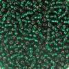 Forsølvede 3 mm glassfrøperler for DIY-smykker - Flere farger