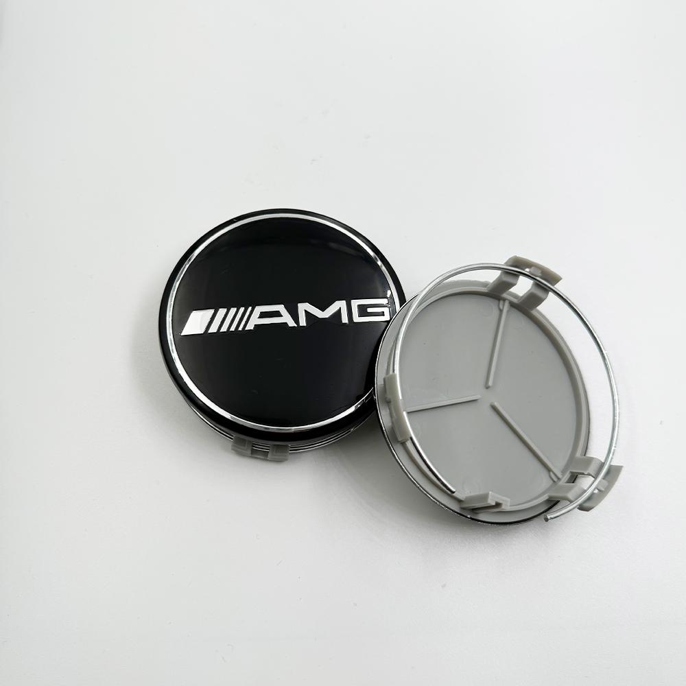 

4pcs 75MM Car Wheel Center Hub Caps Covers For Mercedes Benz A B C S Class AMG GLA CLA GLC W176 W221 W204 W205 accessories