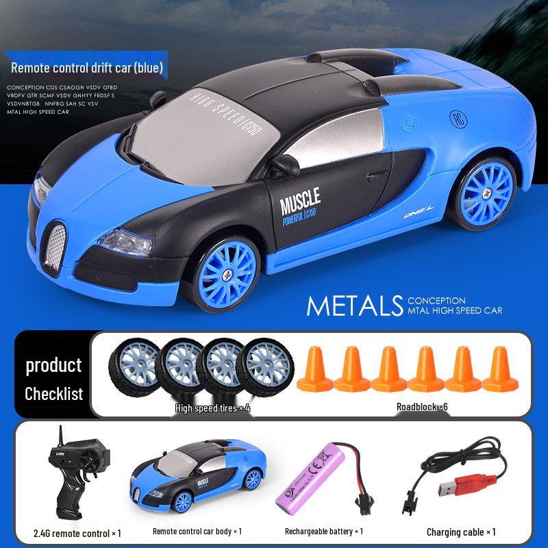 AE86 High-Speed 4WD RC Drift Racing Car - Professional Remote Control GTR Toy