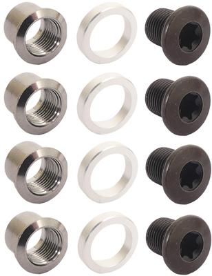 SHIMANO Piesă de schimb Șurub de fixare angrenaj 4 buc Y0J898020 (SHIMANO) FC-M8100