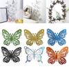 PVC Butterfly Stickers 3D Butterfly Wall Stickers Eye-catching Design Flexible Usage Options Realistic Appearance 3D Stickers