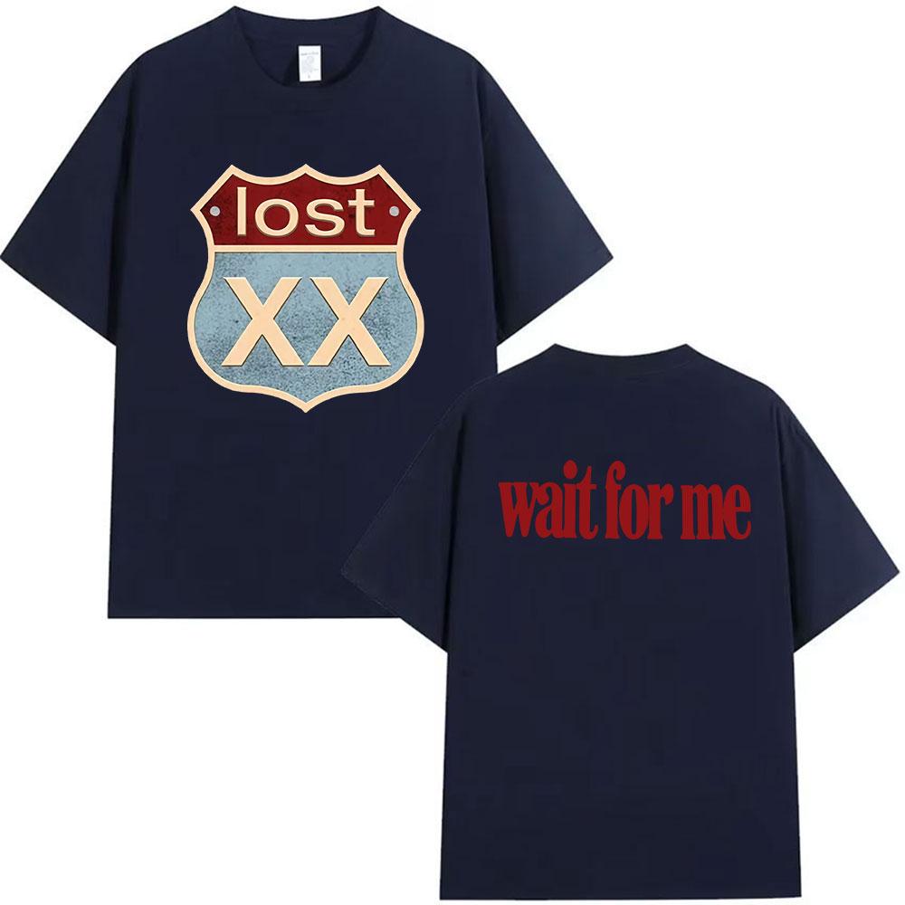 

MGK Lost XX Americana 2025 Mens Summer Graphic Printed Tshirt Casual Retro Super Cotton Tshirt Fashion Clothing Tshirt Y2k 4XL