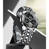 POEDAGAR Business Watch Men Luxury Fashion Stainless Steel Sport Watches Masculino