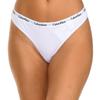 Pack of 3 Women's Thongs with Elastic Waistband D1622T