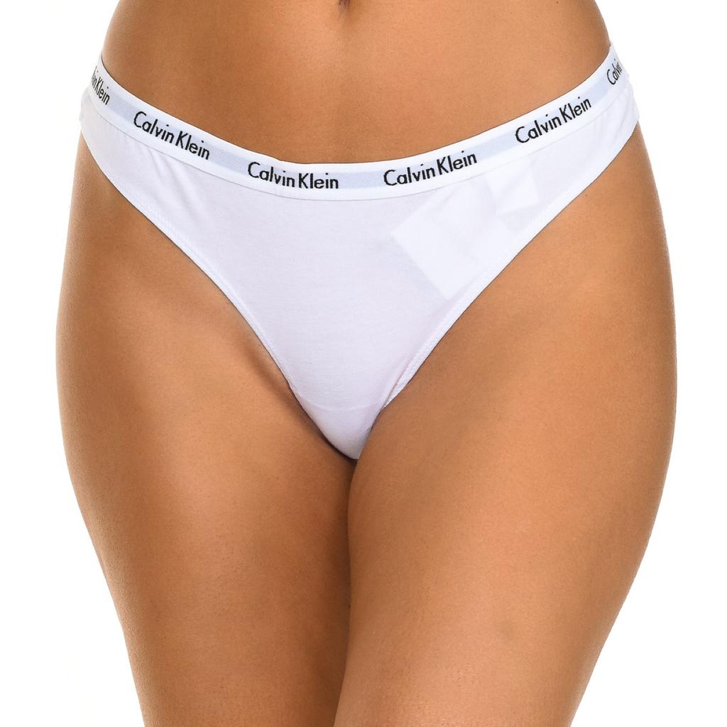 Pack of 3 Women's Thongs with Elastic Waistband D1622T