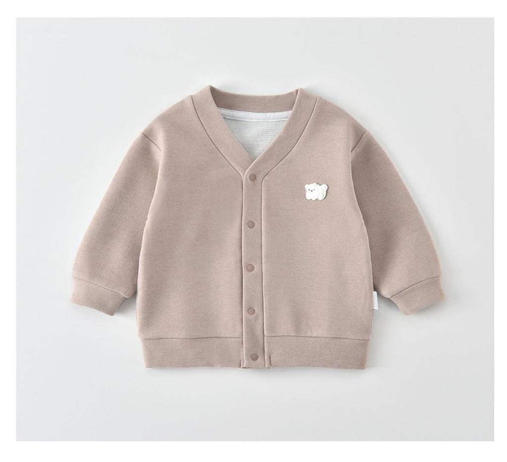 Leichte V-Ausschnitt Strickjacke für Kinder (Jungen und Mädchen) - Ideal für Ausflüge im frühen Herbst