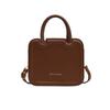 Minimalist Square Underarm bag PU Leather Ladies Shoulder Bag Small Messenger Bag  Girls