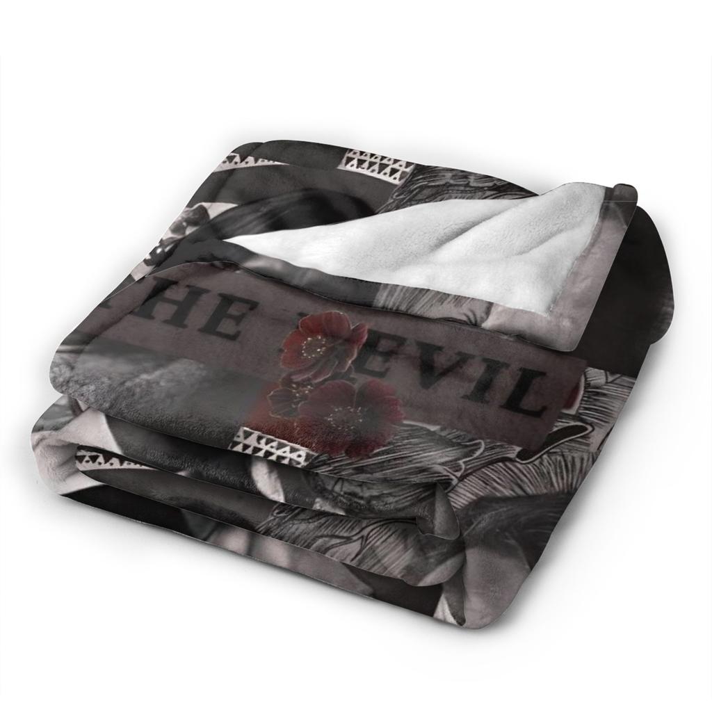 Mads Mikkelsen Blanket Travel Office Flannel Bedding Throws For Couch Bed Super Soft Design Quality Bedspread Birthday Gift