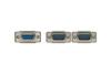 SF Cable 1ft DB9 Female To 2 Male Serial RS232 Splitter Cable.