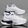 2024 Men's Summer Rotating Button Running Sneakers with Breathable Thick-Soled Popcorn Cushioning