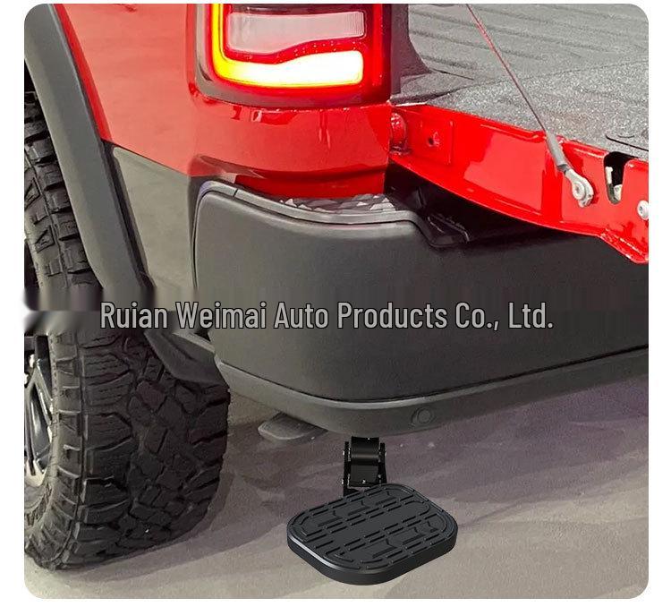 Dodge Ram TRX Retractable Tailgate Step Pedal Modification