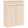 Vidaxl Sideboard Alta, 77X35X188 Cm, Light Pine Wood
