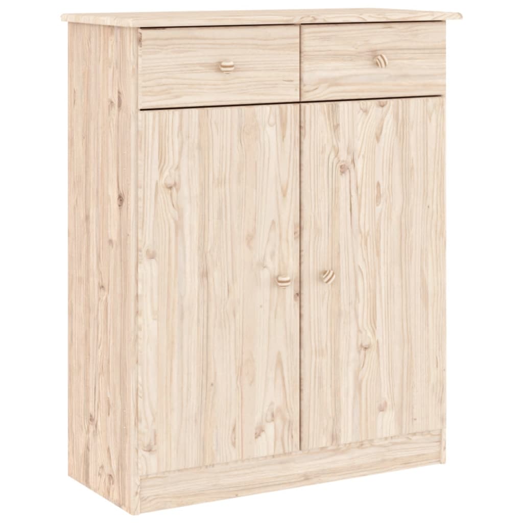 Vidaxl Sideboard Alta, 77X35X188 Cm, Light Pine Wood