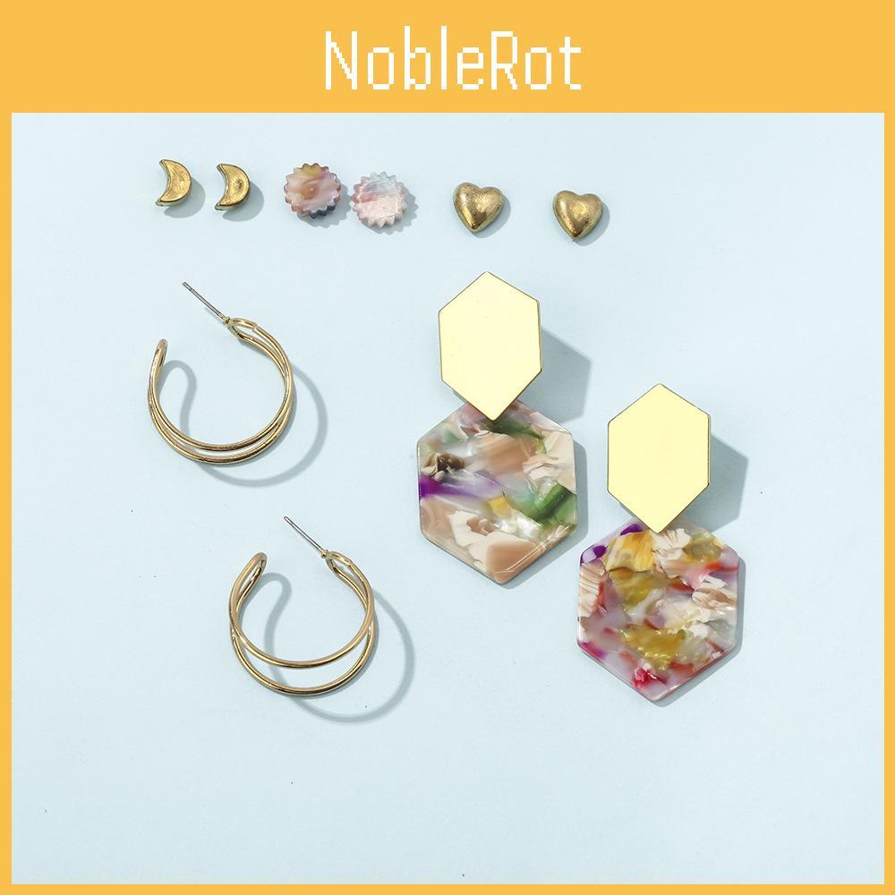 Sophisticated Acetate Acrylic Ushaped Earrings For Women Occasions Special