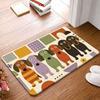 VIKAMA Cute Dachshund Doormat Non?Slip Washable Welcome Mat Indoor Outdoor Entrance Rug Kitchen Bedroom Home Decor Floor Carpet