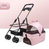 JINGRUIXIANG Lightweight Foldable Pet Stroller with Tray