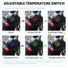 Waterproof Electric Heating Handle Bar Hand Grip Sleeve for Motorcycle