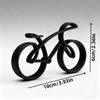 Minimalist Bike Model, Elegant 3D Printed Cycling Sculpture for Desk Decor, Home Office Gift for Cyclists