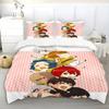 3D Printed Bungo Stray Dogs Anime Nakahara Bedding Set for Boys Girls Duvet Cover Twin Queen King Full Single Double Sizes