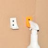 Spray Bottle Holder Wall Mount Spray Bottle Hanger Self-Adhesive Atomizing Bottle Storage Rack Wall Holder for Home Organizer