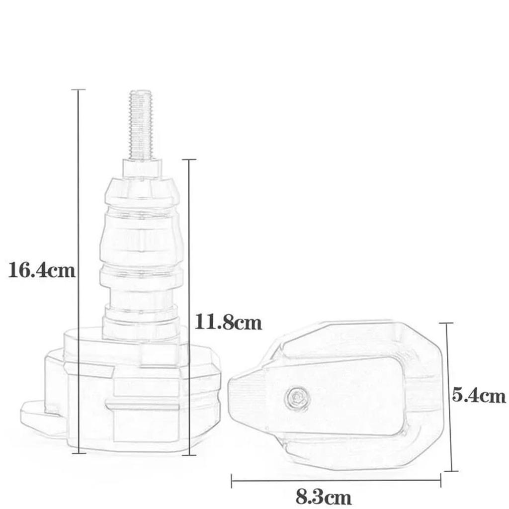 Motorcycle Frame Anti-Collision Pad Motorcycle Drop Protection Frame Slider Fairing Guard Anti Crash Pad