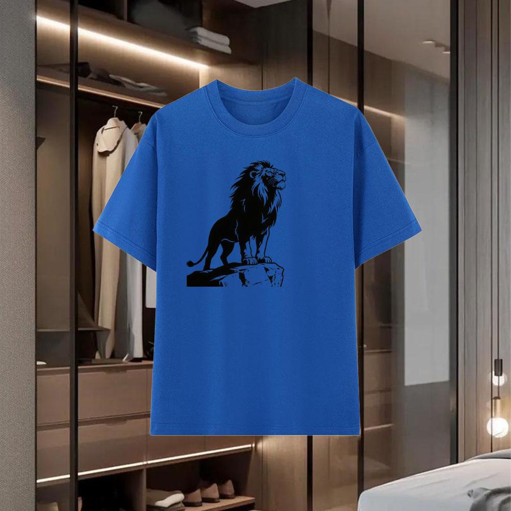 Summer Cool Men's T-shirts made of 100% cotton  New style  casual and loose short-sleeved  fashionable
