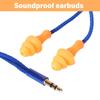 Corded Reusable Ear Plugs Ear Protective for Noise Reduction Factory Work Ear Protective Hearing Protective Ear Buds