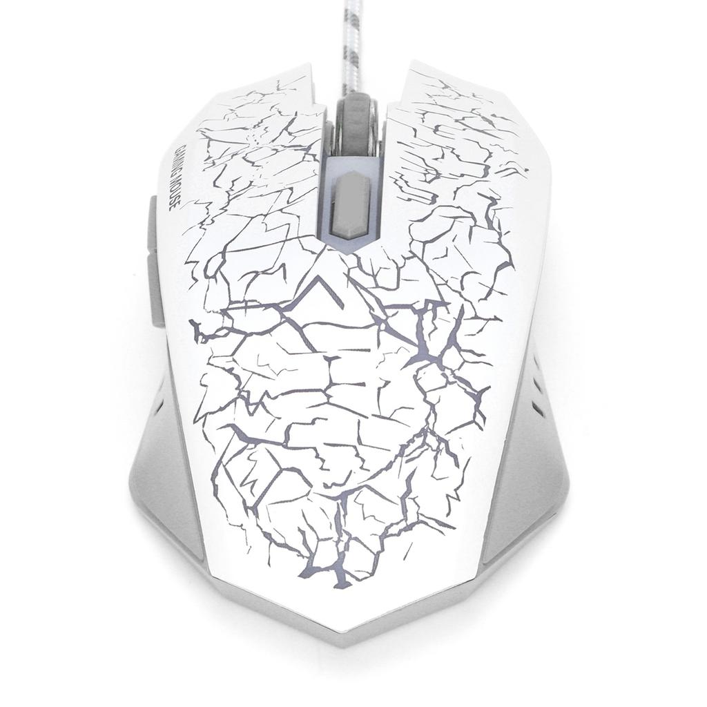 Wired Gaming Mouse USB Port Ergonomic 3200 DPI RGB Optical Computer Accessories