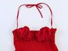 European and American style, new women's clothing, versatile, beaded leather splicing top 2298471 632