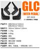Suitable for Mercedes-Benz GLC 2017-2019 with pedal fender tiles front and rear car accessories off-road hot sale