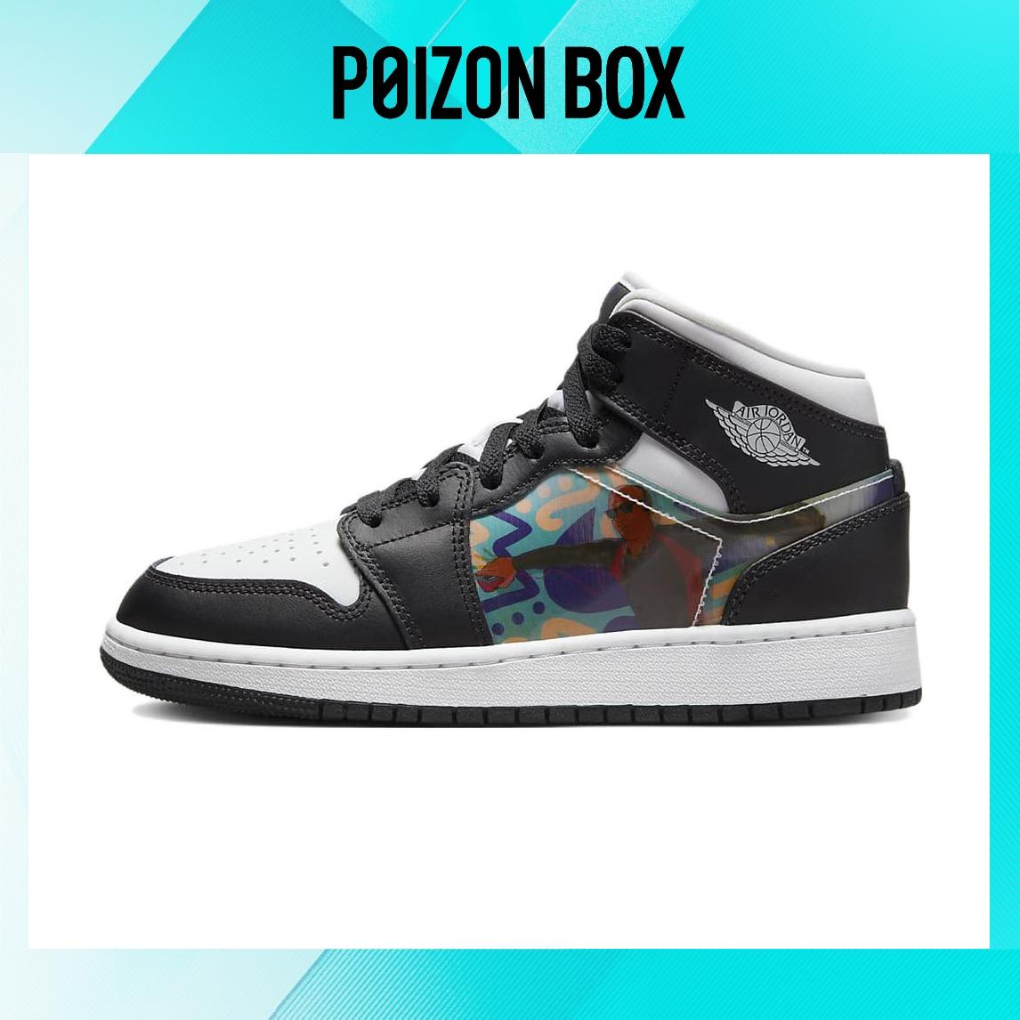 

кроссовки Jordan 1 Mid Hologram (GS) DR9495-001