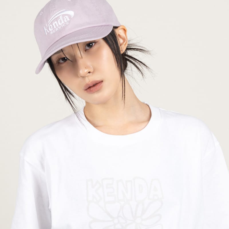 

KENDA SLASH LOGO BALL CAP - LIGHT PINK / BABC01-16s LIGHT PINK_FREE