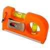 Pocket Spirit Level Bubble 2 Bubble Spirit Leveler With Magnet Base Horizontal Ruler Portable Level Ruler Magnetic ABS Shell