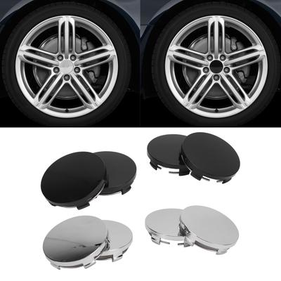 4pcs 60mm Wheel Center Cap Sturdy Durable Elegant and Beautiful Glossy  Center Cap Iron Fixing Suitable for Automobiles