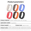 Silicone Magnetic Strap for Google Fitbit Air Rubber Loop Bracelet Outdoors Sports Band Wristband for Women Men