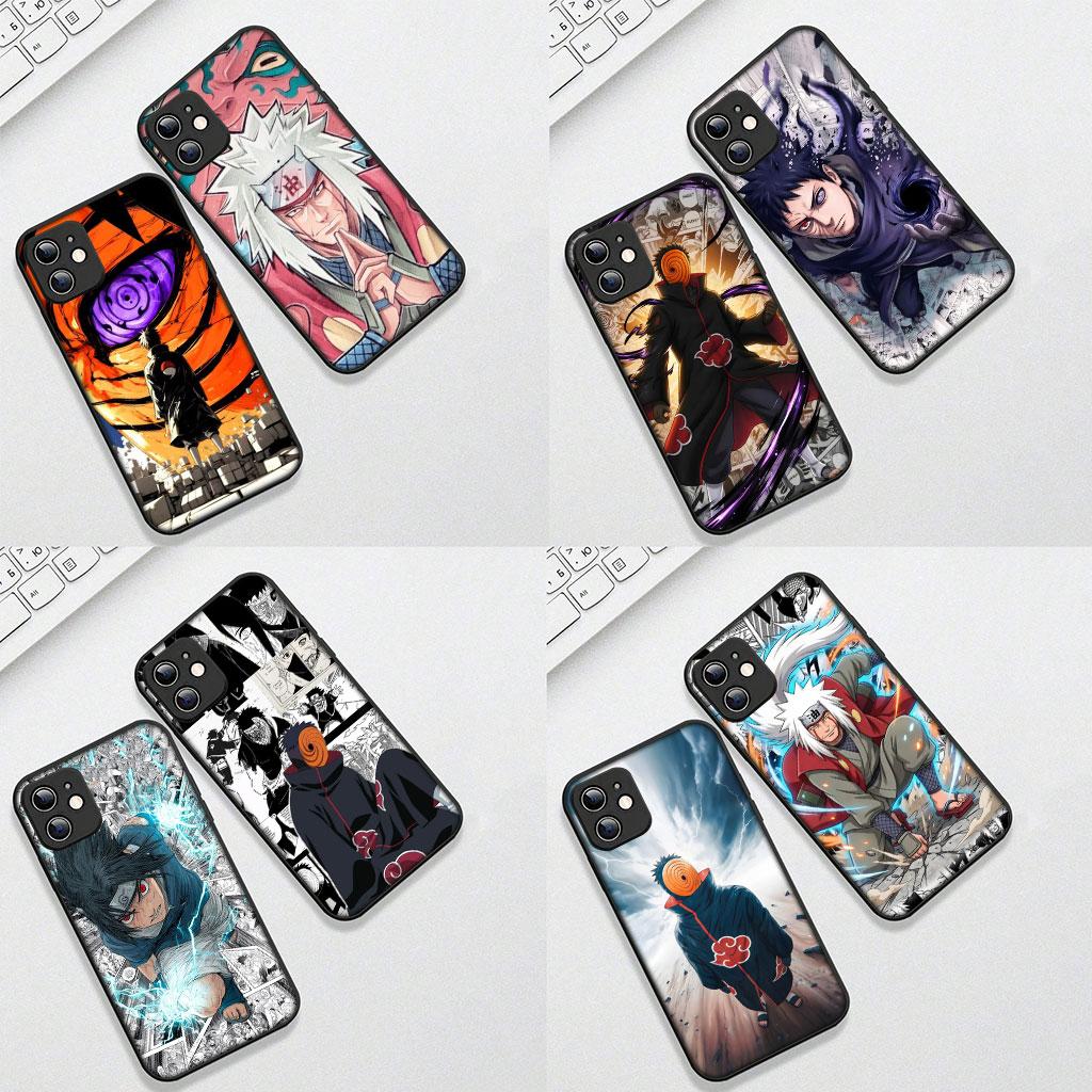 Jiraiya Obito Uchiha Tobi Narutos Sasuke for Motorola Moto G86 G57 G54 G24 G15 Power G13 G14 G34 G35 G45 G53 G55 G75 G72 Case