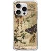 Butterfly Collage Phone Case Compatible with iPhone 14 Pro Max, Vintage Botanical Aesthetic Phone Case for iPhone 14 Pro Max, Cool TPU Bumper Phone