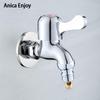 Adaptateur de Robinet de Machine à Laver en Laiton Anica Enjoy avec Valve d'Arrêt Automatique
