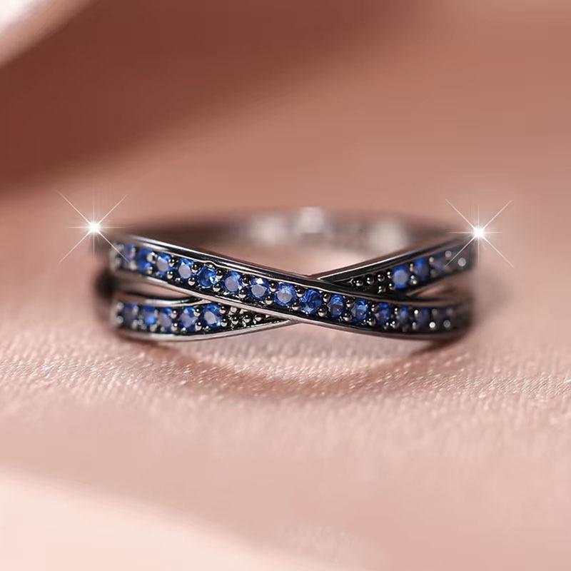 Elegant White Opal Silver Ring, European & American Bridal Jewelry