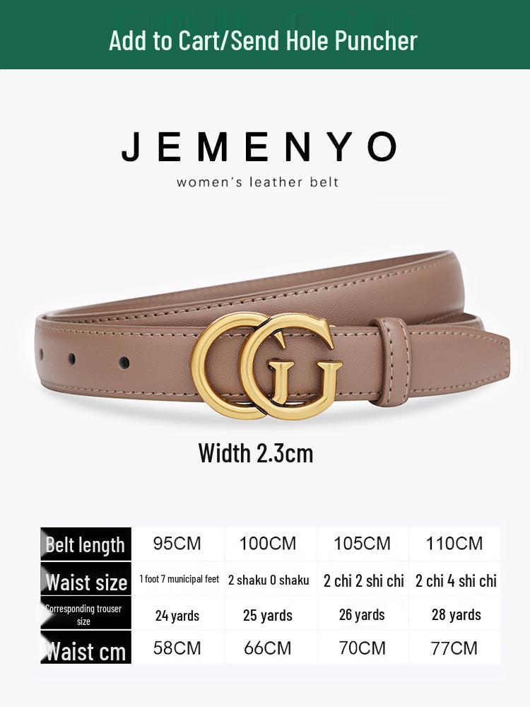 Dámský luxusní černý kožený pásek - Všestranný módní doplněk pro letní džíny