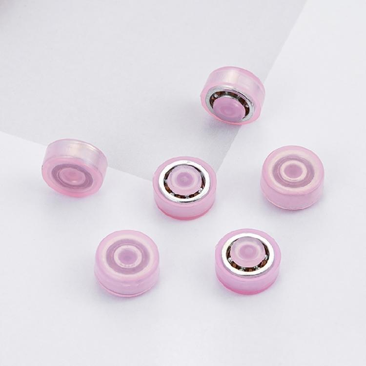 100pcs Innovative Rotating Hair Clip Bearings Colorful 360 Degree Rotation Headdress Accessories Clothing Ornaments