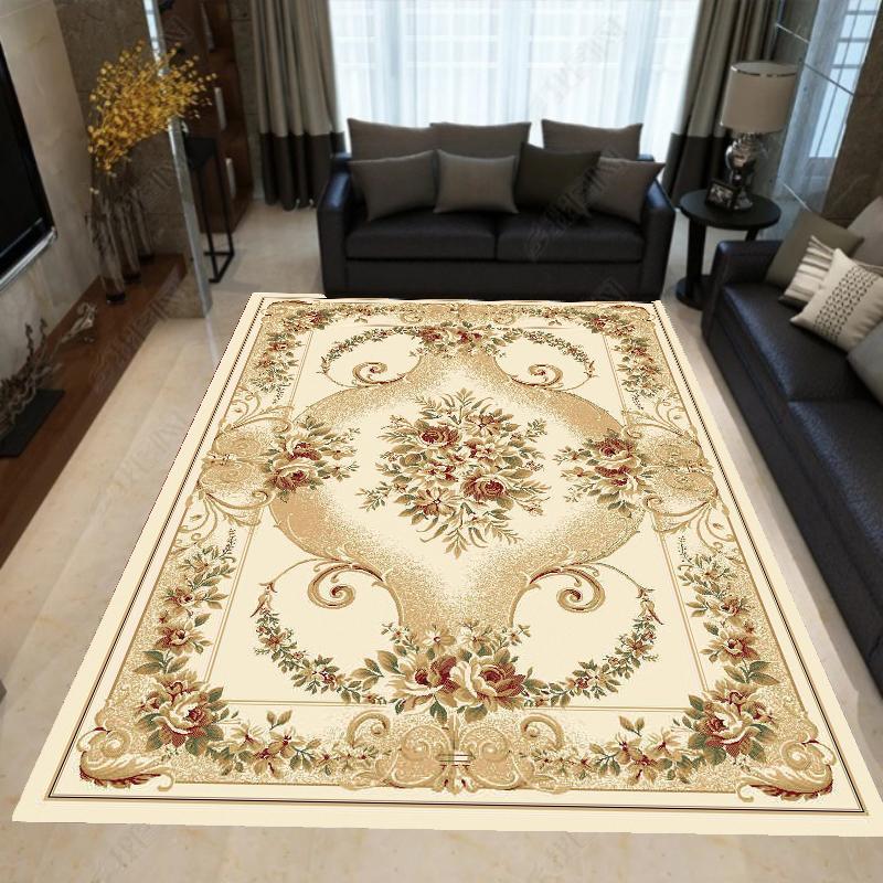 Ancient Carpets for Living Room Decoration Luxury Large Soft Rugs for Bedrom Printed Washable Home Bath Mat Room Decor Adult