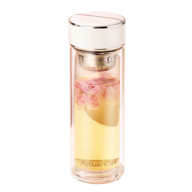 Fuguang Lingyu Double Wall Glass Cup