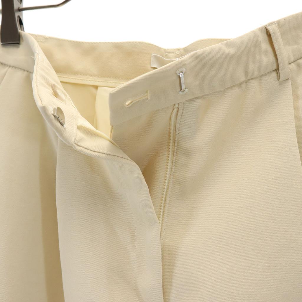 Unused CLANE Side Fringe Pants 2 Ivory System Women Used