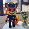 35cm Fuchs Nick Bausteine Spielzeug Polizei Verkleidung Montage Bausteine Spielzeug Kinder Erwachsenen Geschenk Serie