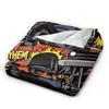 Rough and Cool Monster Trucks Plush Blanket Kids Adult  Flannel Throw Blanket For Living Room Warm Custom Quality Bedspread Gift