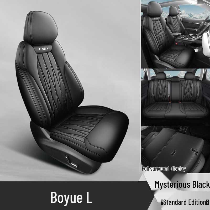 All-Season Seat Covers for 25 Geely Boyue L Models & Cushions for 24 Models - Complete Coverage