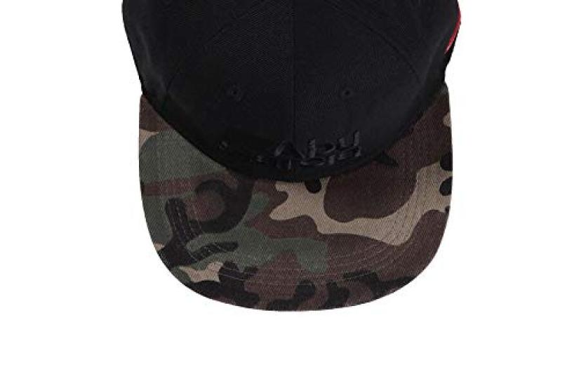 AbuGarcia Flat Bill Cap Black